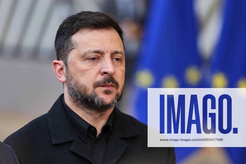 Brüssel, Belgien, 18.06.2026: Europa-Gebäude: EU-Gipfel: Wolodymyr Selenskyj, Präsident der Ukraine