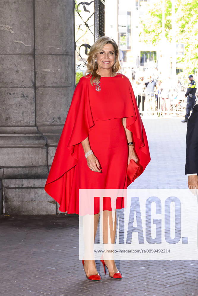 Amsterdam Queen Maxima visited the Rijksmuseum in Amsterdam on the 2nd day of the 3 day statevisit to the Netherlands. Â