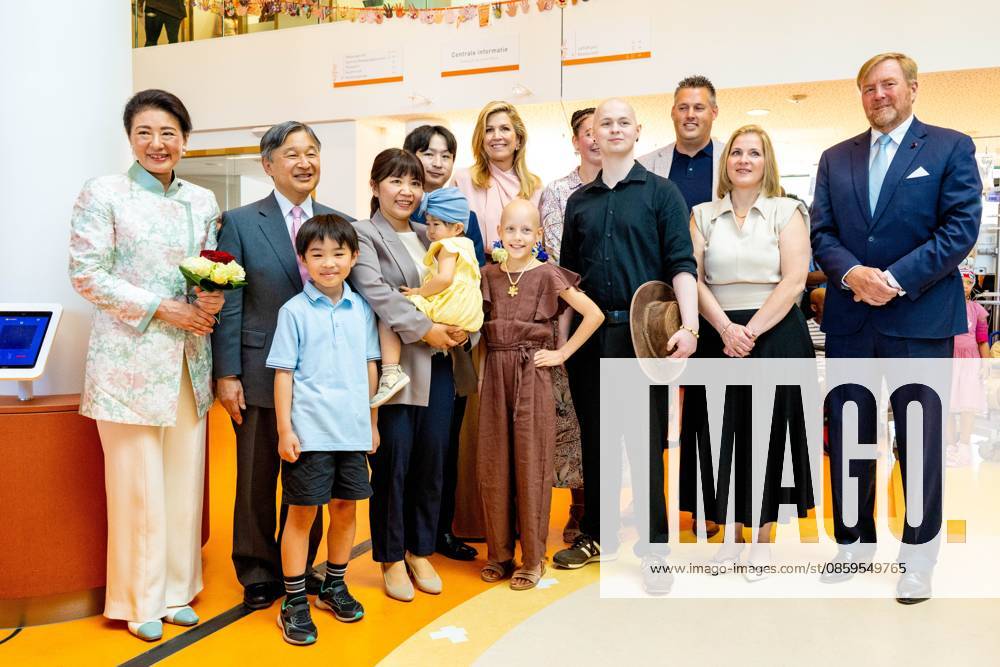 UTRECHT, The Netherlands, 2026-06-19 10:39:28 UTRECHT, 19-06-2026, Princess Maxima Center At the invitation of King Willem-Alexander and Queen Maxima, Emperor Naruhito of Japan is paying a state visit to the Netherlands. Emperor Naruhito is accompanied by Her Majesty Empress Masako. The state visit is a confirmation of the close and historic relationship between Japan and the Netherlands. The countries share 426 years of bilateral relations. PHOTO: NLBeeld POOL Mischa Schoemaker In the photo: Emperor Naruhito and Empress Masako. King Willem-Alexander and Queen Maxima visit the Princess Maxima Center for Pediatric Oncology in Utrecht. After a welcome by children, their parents, and hospital staff, the group visits the research wing. Cr