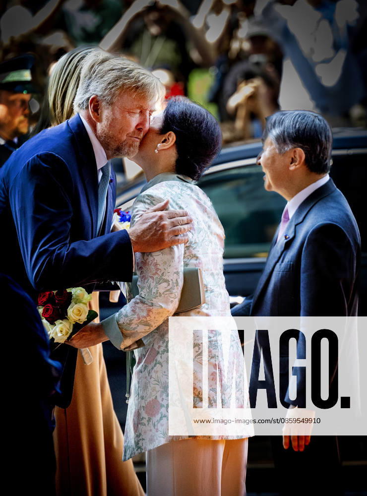 Utrecht Queen Maxima and King Willem-Alexander with Emperor Naruhito of Japan and Empress Masako visited the Princess Maxima Center for Pediatric Oncology in Utrecht on the 3rd and last day of the 3 day statevisit to the Netherlands. Â