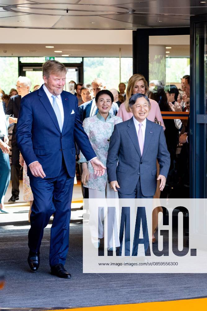 UTRECHT, The Netherlands, 2026-06-19 12:40:18 UTRECHT, 19-06-2026, Princess Maxima Center At the invitation of King Willem-Alexander and Queen Maxima, Emperor Naruhito of Japan is paying a state visit to the Netherlands. Emperor Naruhito is accompanied by Her Majesty Empress Masako. The state visit is a confirmation of the close and historic relationship between Japan and the Netherlands. The countries share 426 years of bilateral relations. PHOTO: NLBeeld POOL Mischa Schoemaker In the photo: Emperor Naruhito and Empress Masako. King Willem-Alexander and Queen Maxima visit the Princess Maxima Center for Pediatric Oncology in Utrecht. After a welcome by children, their parents, and hospital staff, the group visits the research wing. Cr