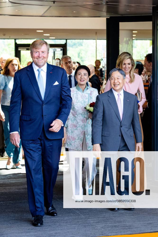 UTRECHT, The Netherlands, 2026-06-19 12:40:19 UTRECHT, 19-06-2026, Princess Maxima Center At the invitation of King Willem-Alexander and Queen Maxima, Emperor Naruhito of Japan is paying a state visit to the Netherlands. Emperor Naruhito is accompanied by Her Majesty Empress Masako. The state visit is a confirmation of the close and historic relationship between Japan and the Netherlands. The countries share 426 years of bilateral relations. PHOTO: NLBeeld POOL Mischa Schoemaker In the photo: Emperor Naruhito and Empress Masako. King Willem-Alexander and Queen Maxima visit the Princess Maxima Center for Pediatric Oncology in Utrecht. After a welcome by children, their parents, and hospital staff, the group visits the research wing. Cr