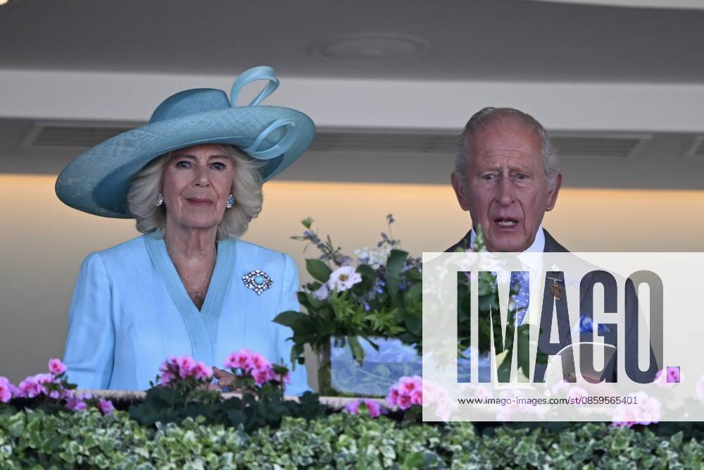 Royal Ascot 2026 BERKSHIRE, UNITED KINGDOM - JUNE 19: King Charles III and Queen Camilla attend the fourth day of the traditional Royal Ascot horse racing event, which has been held since 1711, in Berkshire, United Kingdom on June 19, 2026. Rasid Necati Aslim Anadolu Berkshire United Kingdom. Editorial use only. Please get in touch for any other usage.
