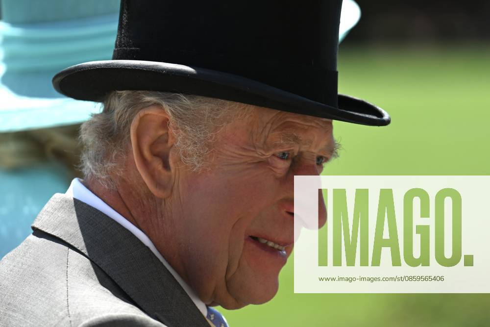 Royal Ascot 2026 BERKSHIRE, UNITED KINGDOM - JUNE 19: King Charles III and Queen Camilla attend the fourth day of the traditional Royal Ascot horse racing event, which has been held since 1711, in Berkshire, United Kingdom on June 19, 2026. Rasid Necati Aslim Anadolu Berkshire United Kingdom. Editorial use only. Please get in touch for any other usage.