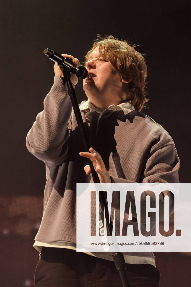 Lewis Capaldi, performs live on stage at the Isle of Wight festival in Newport, UK -19 Jun 2026 Scottish singer songwriter Lewis Marc Capaldi, known professionally as Lewis Capaldi, performs live on stage at the Isle of Wight festival. His single Someone You Loved topped the UK Singles Chart where it remained for seven weeks, and it was nominated at the 62nd Annual Grammy Awards for Song of the Year Newport United Kingdom