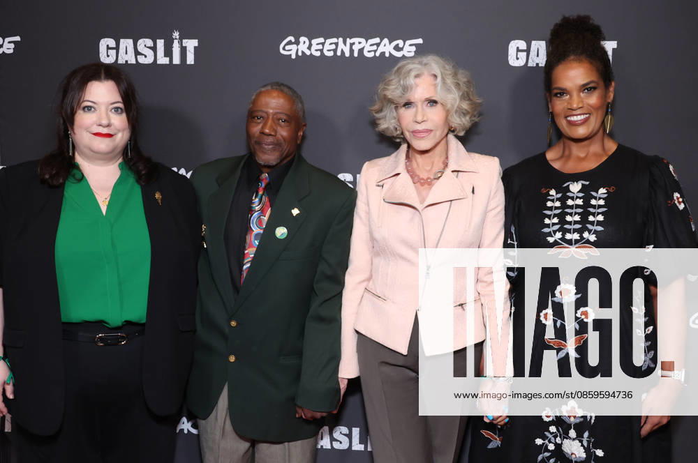 Santa Monica CA June 19: Katie Camosy, Manning Rollerson jr.III, Jane Fonda, Jo Banner. at the Los Angeles Premiere Of Gaslit held at The Laemmle Monica Film Center in Santa Monica, CA. on June 19, 2026 Credit: AdMedia Santa Monica USA - ZUMAa123 20260619_zaa_a123_161