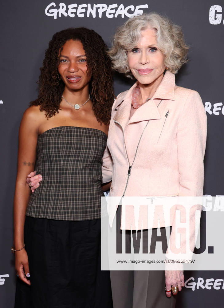 Santa Monica CA June 19: Leah Thomas, Jane Fonda. at the Los Angeles Premiere Of Gaslit held at The Laemmle Monica Film Center in Santa Monica, CA. on June 19, 2026 Credit: AdMedia Santa Monica USA - ZUMAa123 20260619_zaa_a123_183