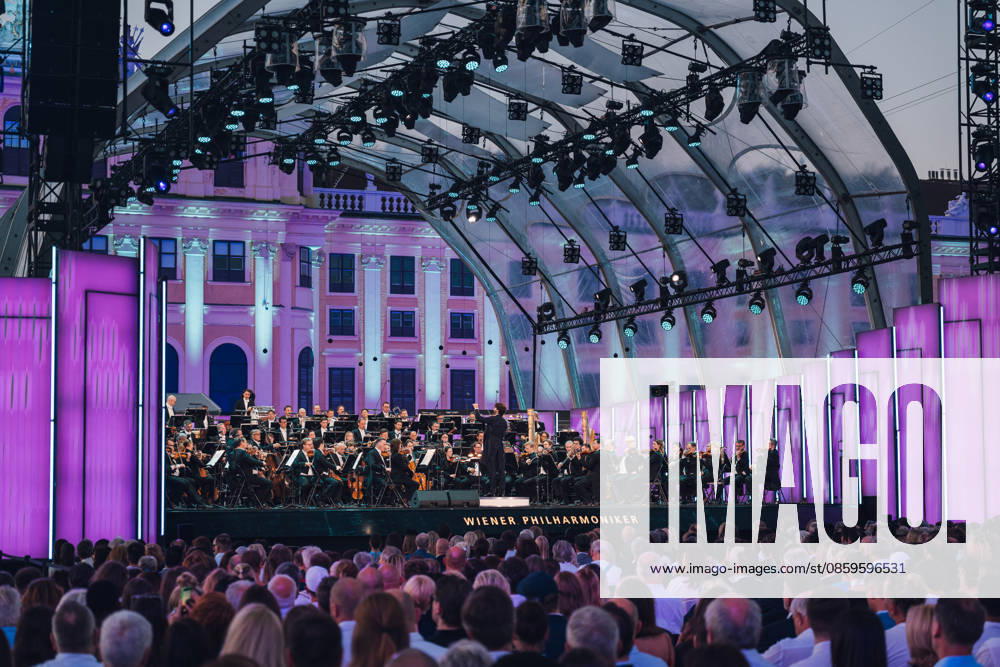 (260620) -- VIENNA, June 20, 2026 -- This photo taken on June 19, 2026 shows a view of the Summer Night Concert 2026 presented by the Vienna Philharmonic Orchestra in Vienna, Austria. (Niklas Schnaubelt The Vienna Philharmonic Orchestra Handout via Xinhua) AUSTRIA-VIENNA-SUMMER NIGHT CONCERT HexCanling