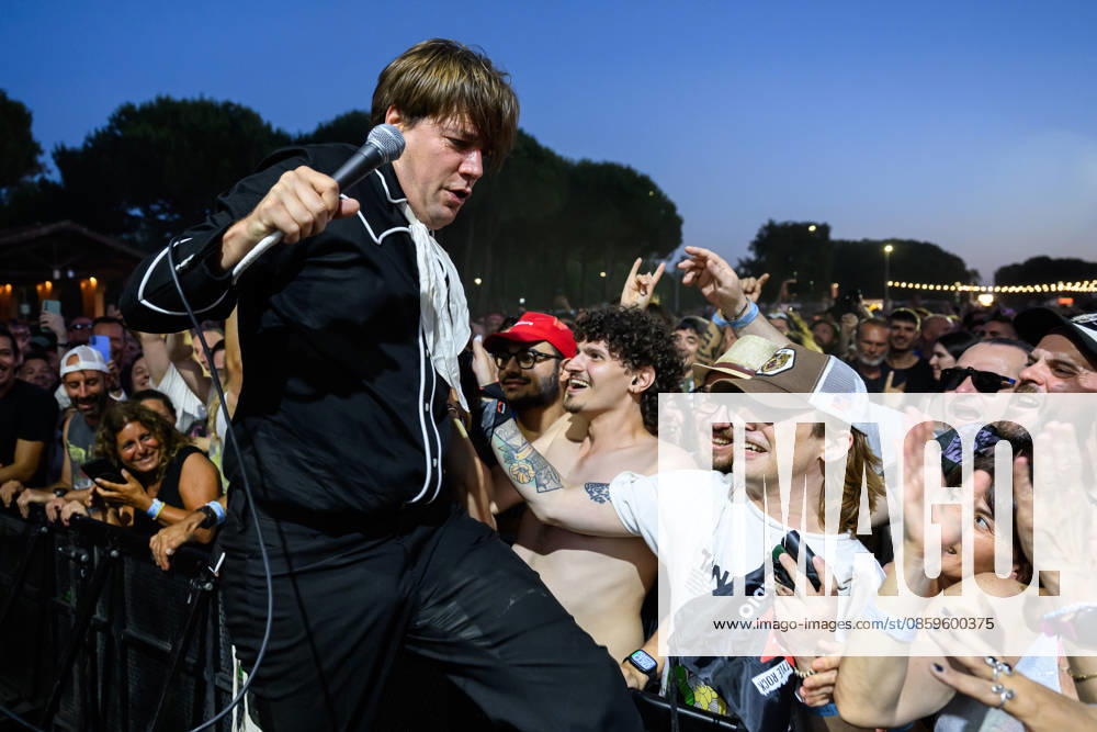 The Hives performing at the La Prima Estate 2026 concert in Bussola Domani Park, Lido di Camaiore, June 19, 2026. Lido Di Camaiore Italia - ZUMAa289 20260619_zia_a289_176