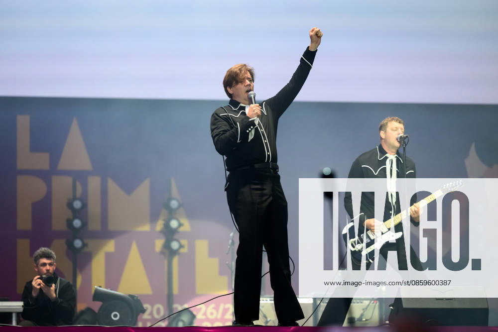 The Hives performing at the La Prima Estate 2026 concert in Bussola Domani Park, Lido di Camaiore, June 19, 2026. Lido Di Camaiore Italia - ZUMAa289 20260619_zia_a289_183