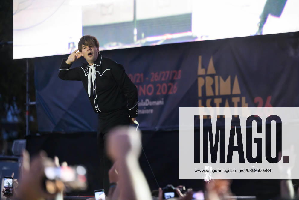 The Hives performing at the La Prima Estate 2026 concert in Bussola Domani Park, Lido di Camaiore, June 19, 2026. Lido Di Camaiore Italia - ZUMAa289 20260619_zia_a289_185