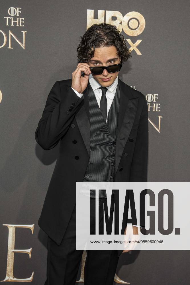ABB HBO- Harry Collett Sonnenbrille zu Gast auf dem schwarzen Teppich bei der Deutschland Premiere zur dritten Staffel der HBO Original Serie House of the Dragon im Kino International am 19.06.2026 in Berlin Berlin Deutschland