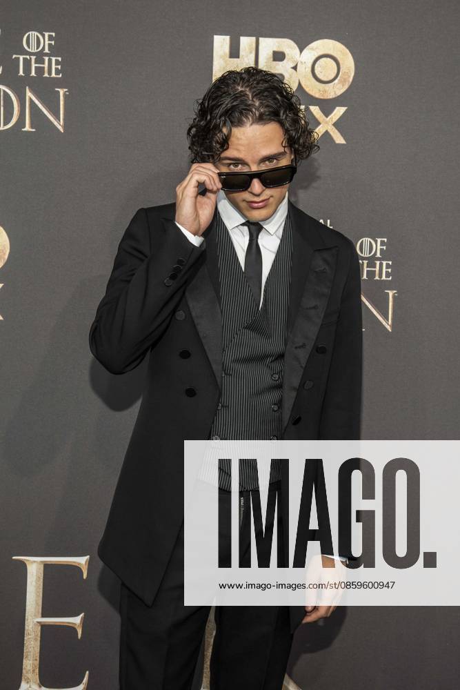 ABB HBO- Harry Collett Sonnenbrille zu Gast auf dem schwarzen Teppich bei der Deutschland Premiere zur dritten Staffel der HBO Original Serie House of the Dragon im Kino International am 19.06.2026 in Berlin Berlin Deutschland