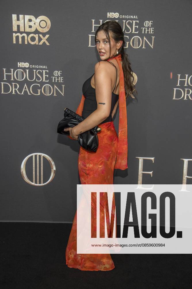 ABB HBO- Xenia Tsilikova zu Gast auf dem schwarzen Teppich bei der Deutschland Premiere zur dritten Staffel der HBO Original Serie House of the Dragon im Kino International am 19.06.2026 in Berlin Berlin Deutschland