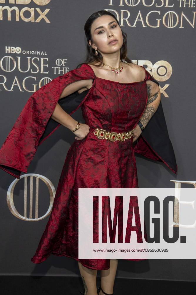 ABB HBO- Salome Sylvana zu Gast auf dem schwarzen Teppich bei der Deutschland Premiere zur dritten Staffel der HBO Original Serie House of the Dragon im Kino International am 19.06.2026 in Berlin Berlin Deutschland