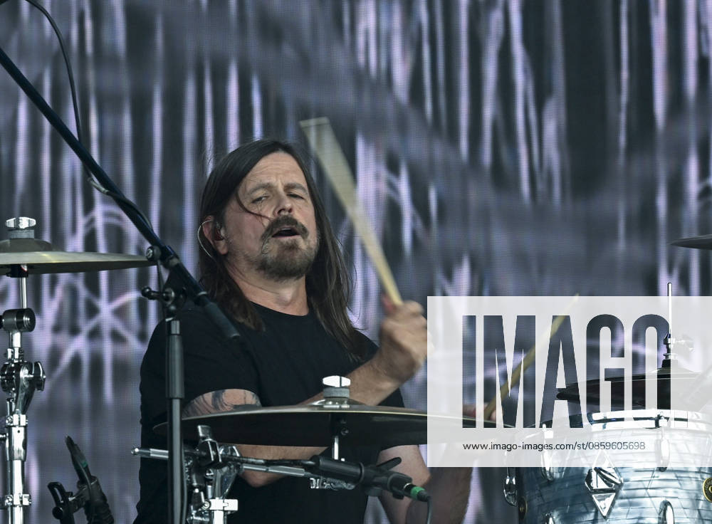 Drummer Simon Scott of Slowdive performs during the music festival Metronome Prague, on June 20, 2026, in Prague, Czech Republic. (CTKxPhoto MichalxKrumphanzl) CTKPhotoP2026062004485 CTKPhotoP2026062004485
