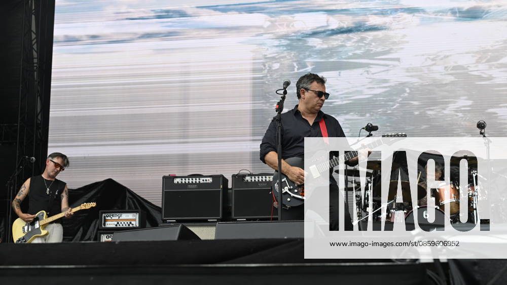 Singer and guitarist James Dean Bradfield of Manic Street Preachers performs during the music festival Metronome Prague, on June 20, 2026, in Prague, Czech Republic. (CTKxPhoto MichalxKrumphanzl) CTKPhotoP2026062004666 CTKPhotoP2026062004666