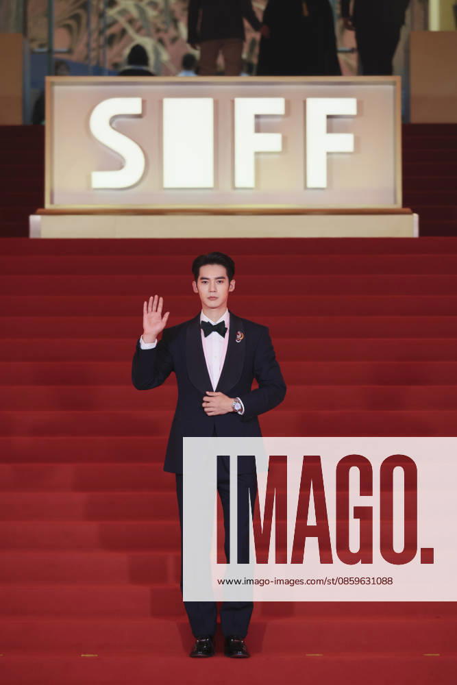 Actor Yosh Yu Shi arrives at the red carpet of the closing ceremony for the 28th Shanghai International Film Festival on June 20, 2026 in Shanghai, China.