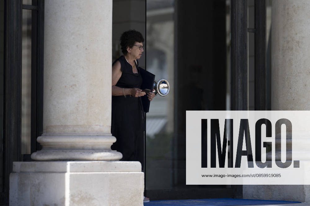 Weekly Cabinet Meeting - Paris French Environment Minister Monique Barbut leaves after the weekly cabinet meeting at the Elysee Palace in Paris on June 24, 2026.Photo by Eliot Blondet ABACAPRESS.COM Paris France France