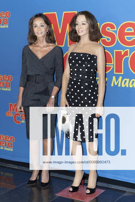 Madrid, Spain - Isabel Preysler attends the presentation of her wax figure during the presentation of the sculpture at the Wax Museum in Madrid, Spain, 11 October 2018 Madrid Spain - ZUMAn230 20181011_zaa_n230_588