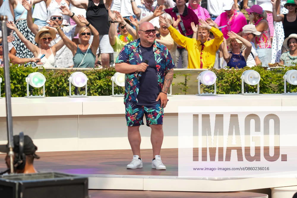 ZDF-Fernsehgarten 2026. Buddy im ZDF Fernsehgarten mit dem Motto Sommerparty am 28.06.2026 in Mainz. Mainz ZDF Fernsehgarten Rheinland-Pfalz