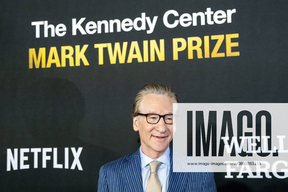Bill Maher arrives on the red carpet before the 27th Mark Twain Prize for American Humor Award at the Kennedy Center for the Performing Arts in Washington DC on Sunday, June 28, 2026. WAP20260628337 BONNIExCASH