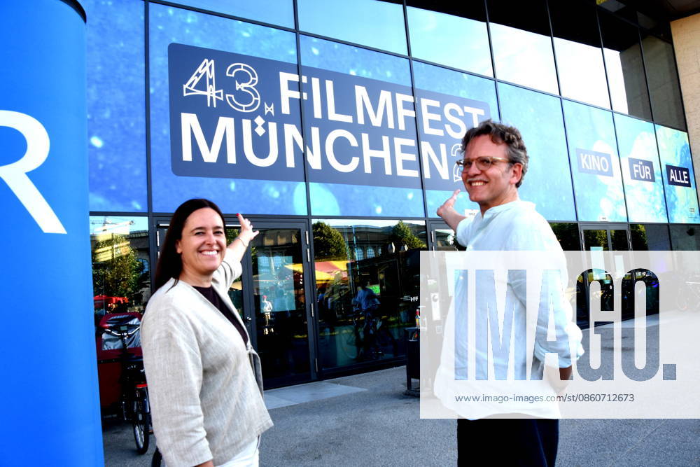 Julia Weigl Kuenstlerische Leiterin Christoph Groener Festivaldirektor Filmfest Muenchen Muenchen 04.07.2026 Hochschule fuer Fernsehen und Film 43 Filmfest Muenchen Muenchen Foerderpreis Neues Deutsches Kino Bernd-Eichinger-Platz Foto Muenchen