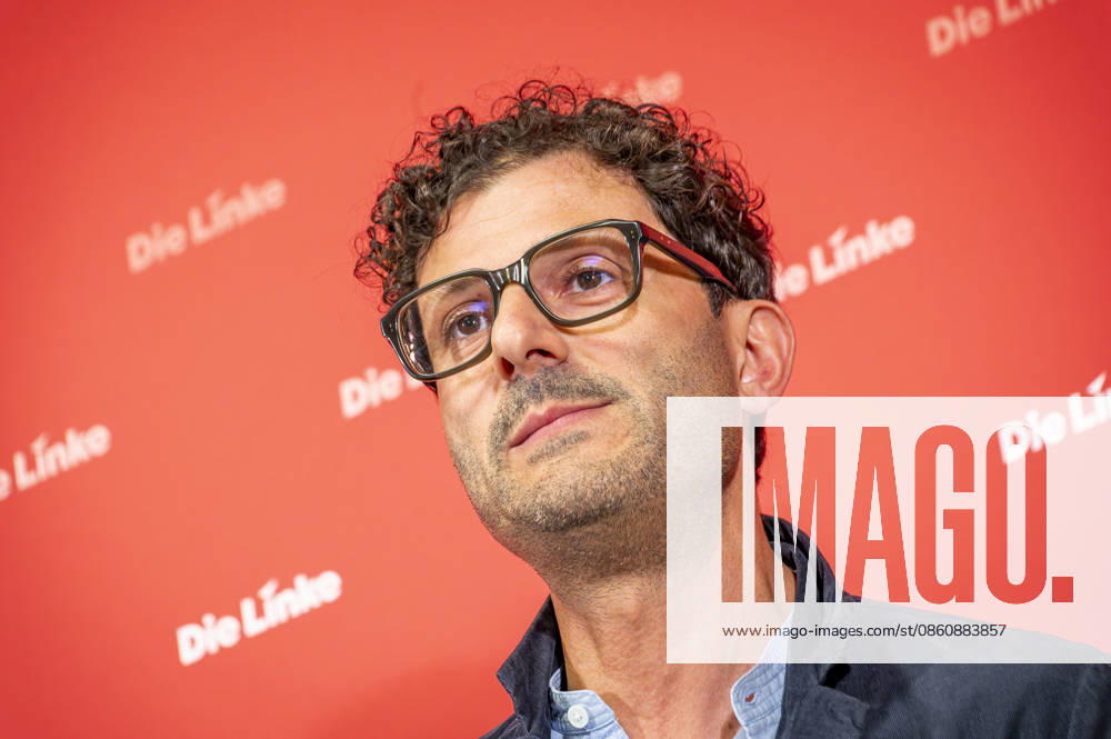 Luigi Pantisano EUR, Deutschland, Berlin, 06.07.2026: Pressekonferenz von Luigi Pantisano Vorsitzender der Partei Die Linke im Karl-Liebknecht-Haus zu aktuellen Themen.