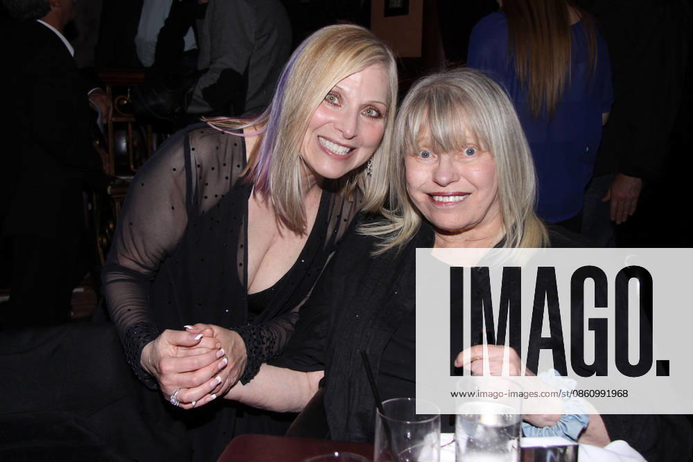 **FILE PHOTO** Louise Lesser Has Passed Away. NEW YORK, NY- April 20: Roslyn Kind and Louise Lasser after a performance of Roslyn Kind Its Been a While, held at 54 Below on April 20, 2014 in New York City.