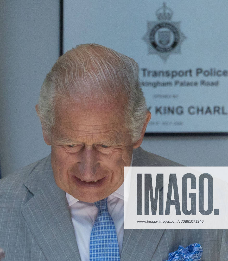 King CHARLES III leaves British Transport Police headquarters in central London after officially opening the building. London United Kingdom - ZUMAs262 20260708_zip_s262_007