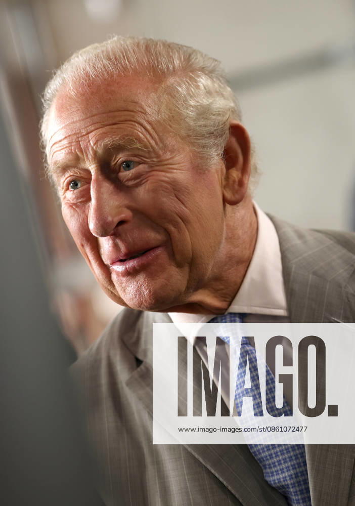 King Charles III Opens Headquarters Of The British Transport Police in London, UK, 08 July 2026 LONDON, ENGLAND - JULY 08: King Charles III smiles as he speaks with firearms officers about their role in protecting the underground and rail network as he attends the official opening of the British Transport Police Headquarters on July 08, 2026 in London, England. During the engagement, His Majesty met British Transport Police (BTP) officers and first responders who attended the scene after the Bedford train crash on June 19., Credit:Shane Anthony Sinclair PA ROTA - B68 Avalon London, United Kingdom