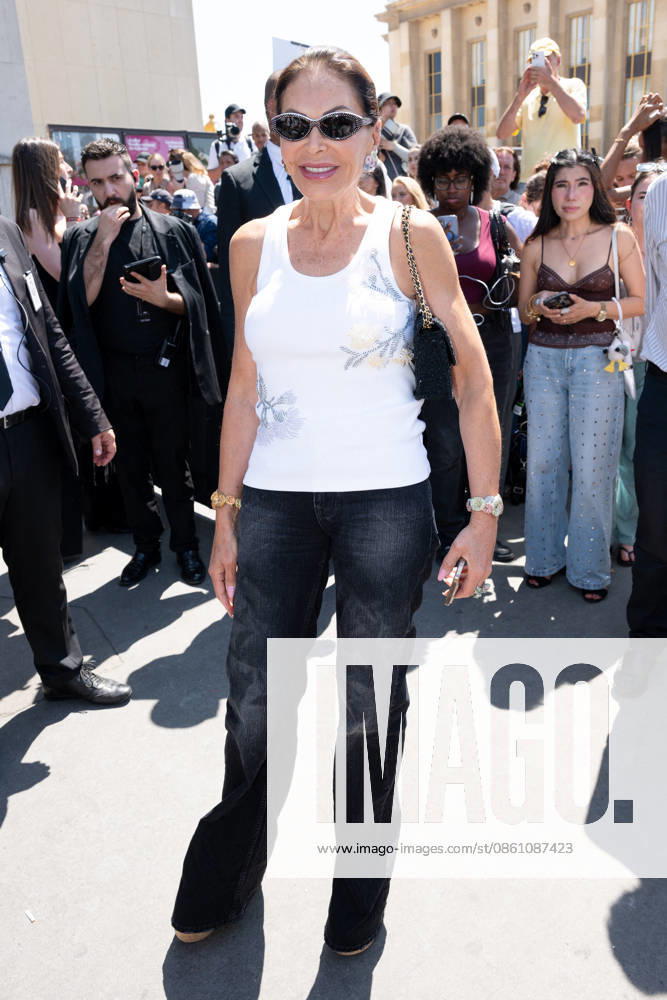 PFW - Elie Saab Arrivals Mounia attending the Elie Saab Haute Couture Fall Winter 2026 2027 show as part of Paris Fashion Week in Paris, France on July 08, 2026. Photo by Laurent Zabulon ABACAPRESS.COM