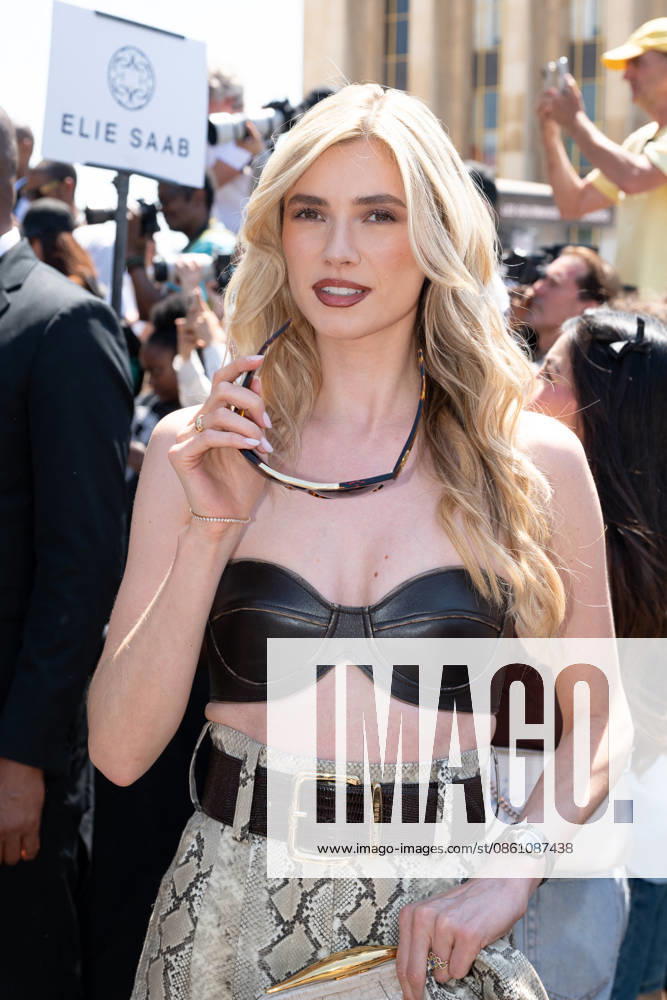 PFW - Elie Saab Arrivals Zita d Hauteville attending the Elie Saab Haute Couture Fall Winter 2026 2027 show as part of Paris Fashion Week in Paris, France on July 08, 2026. Photo by Laurent Zabulon ABACAPRESS.COM