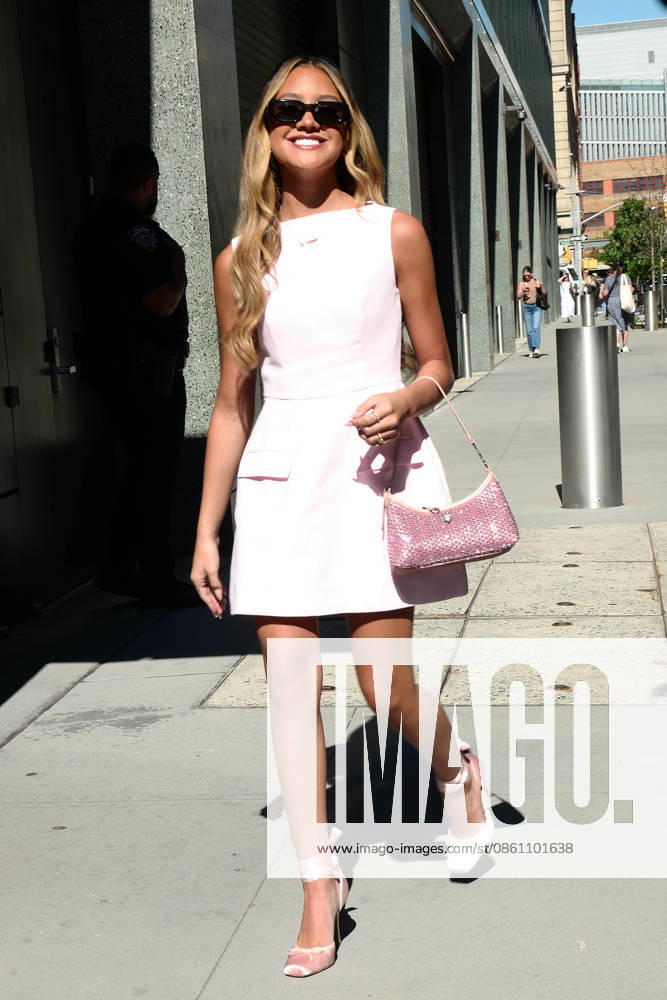 New York, NY- July 8: Liamani American Singer arrives for Good Morning America (GMA) in New York City. Credit: Camara AdMedia USA - ZUMAa123 20260708_zaa_a123_045
