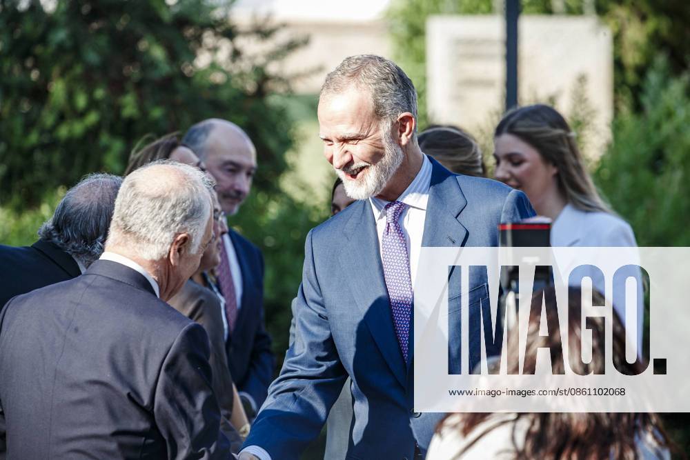 Infanta Sofia, along with King Felipe and Queen Letizia and Princess Leonor, presided over the Leading Teachers event of the Ibercaja Foundation, where Infanta Sofia gave her first solo speech, in Zaragoza on Wednesday, July 8, 2026. La Infanta Sofia junto a los reyes Felipe y Letizia y la princesa Leonor presiden el evento Docentes Referentes de la Fundación Ibercaja, donde la infanta Sofia realiza su primer discurso en solitario, en Zaragoza el miércoles 8 de julio de 2026. 900 LOF Cordon Press Cordon Press