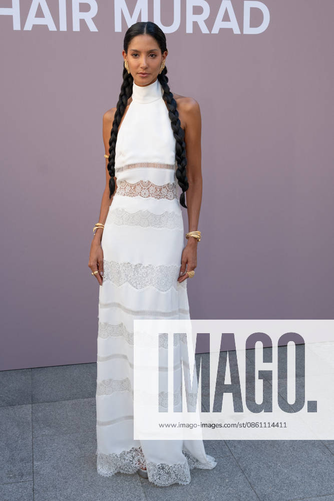 PFW - Zuhair Murad Photocall Thayna Soares attending the Zuhair Murad Haute Couture Fall Winter 2026 2027 show as part of Paris Fashion Week in Paris, France on July 08, 2026. Photo by Laurent Zabulon ABACAPRESS.COM Paris