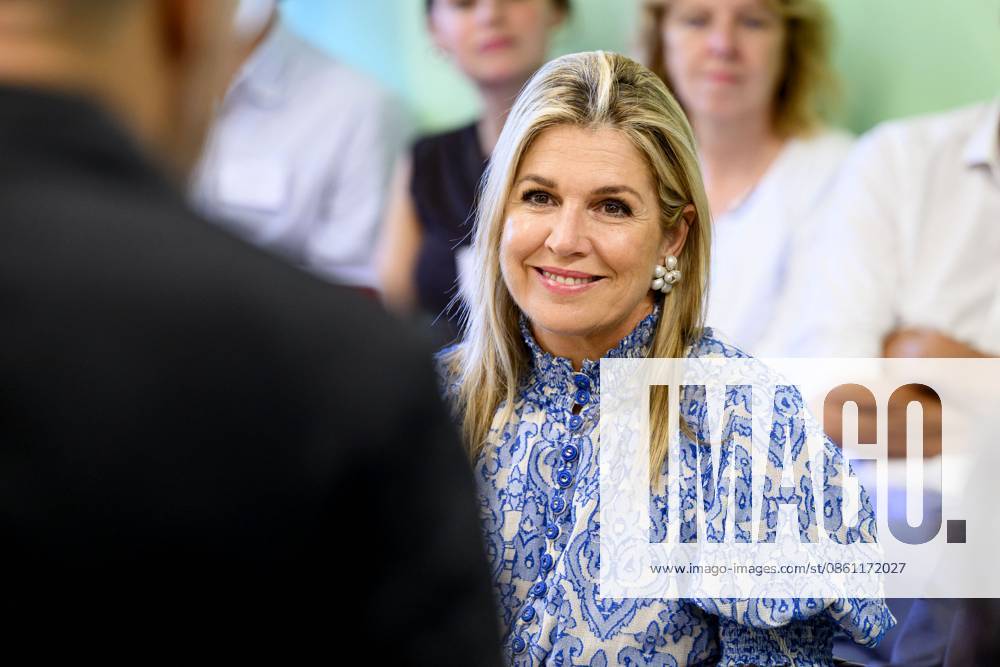 Queen Maxima and Minister Vijlbrief During Working Visit - Amsterdam Queen Maxima and Minister of Social Affairs and Employment Hans Vijlbrief visit the Zuidoost district in Amsterdam as part of the Debt-Free Neighbourhood approach to share knowledge regarding area-based working, scaling up successful initiatives, and cooperation with the Foundation for Financial Health in the Netherlands (SFGN) in Amsterdam, The Netherlands on July 9, 2026. Photo by Bruno Press ABACAPRESS.COM Netherlands