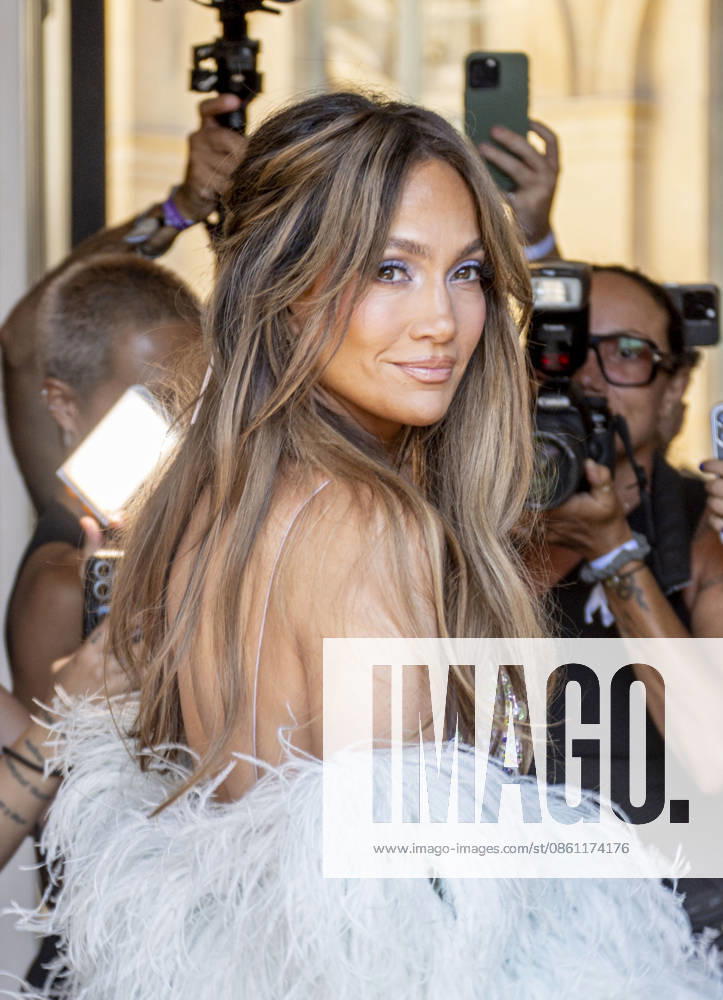 Jennifer Lopez attended the Celia Kritharioti show on Thursday during Paris Haute Couture week. Paris France - ZUMAv140 20260709_zip_v140_005