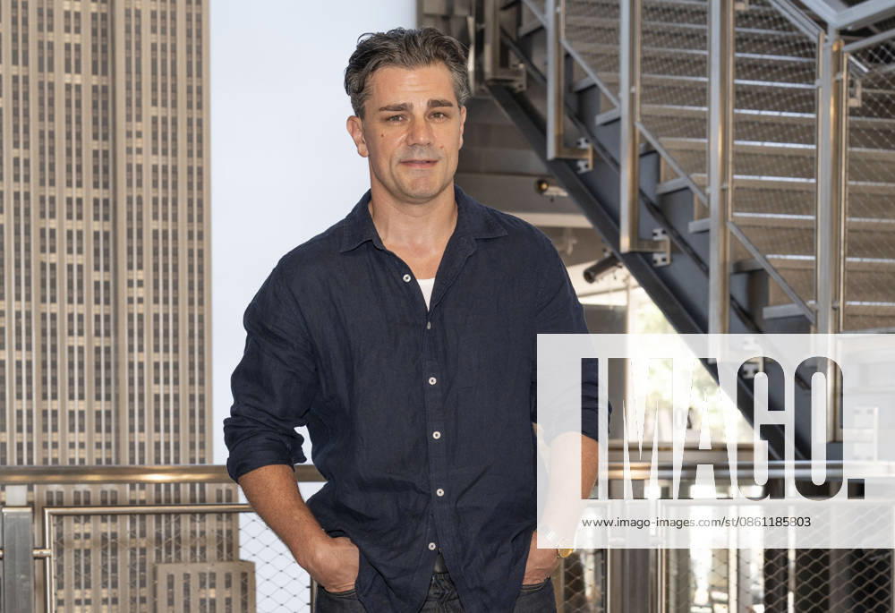 HAMISH ALLAN HEADLEY visits the Empire State Building in New York to celebrate the Premiere of The Westies on MGM. 8 July 2026 New York USA - ZUMAa265 20260708_zep_a265_065