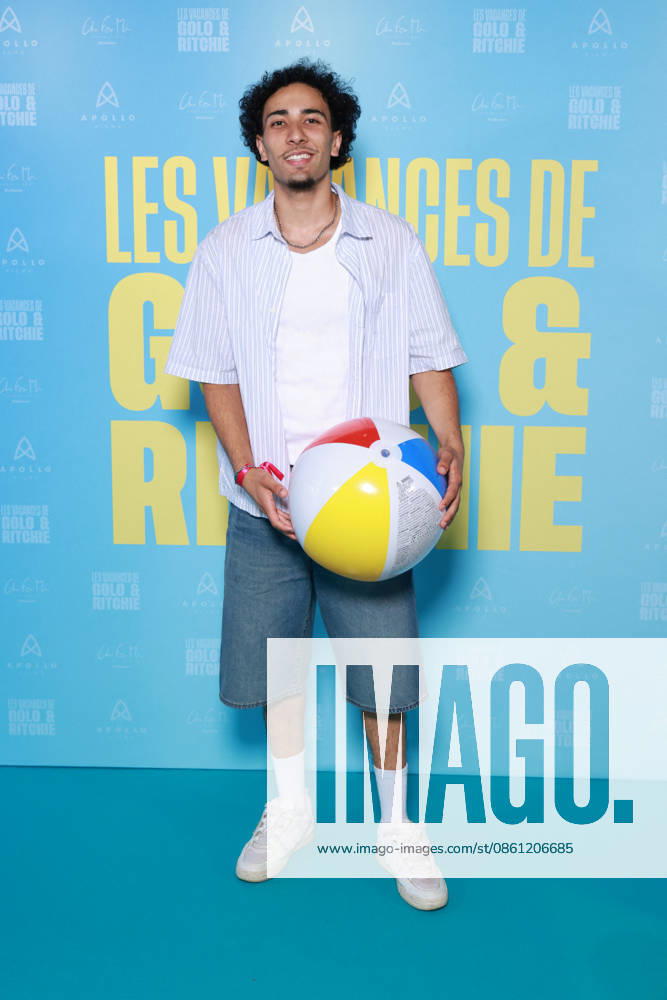 Les Vacances De Golo Et Ritchie Photocall - Paris Hamed Medjahed Aka Hamedaxm attends the photocall for the premiere of Les Vacances De Golo Et Ritchie held at the UGC Bercy in Paris, France on July 9, 2026. Photo by David BoyerBACAPRESS.COM Paris France