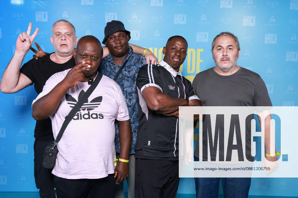 Les Vacances De Golo Et Ritchie Photocall - Paris Martin Fougerol, Ritchie, John Café, Golo and Ahmed Hamidi attend the photocall for the premiere of Les Vacances De Golo Et Ritchie held at the UGC Bercy in Paris, France on July 9, 2026. Photo by David BoyerBACAPRESS.COM Paris France