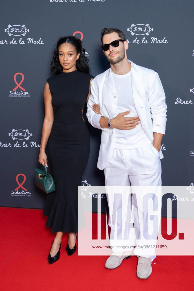 Sidaction Diner De La Mode NB Manon Meret, Simon Porte Jacquemus attends the Sidaction Diner de la Mode as part of Paris Fashion Week at Lycee Carnot on July 09, 2026 in Paris, France. Photo by Nasser Berzane ABACAPRESS.COM Paris France
