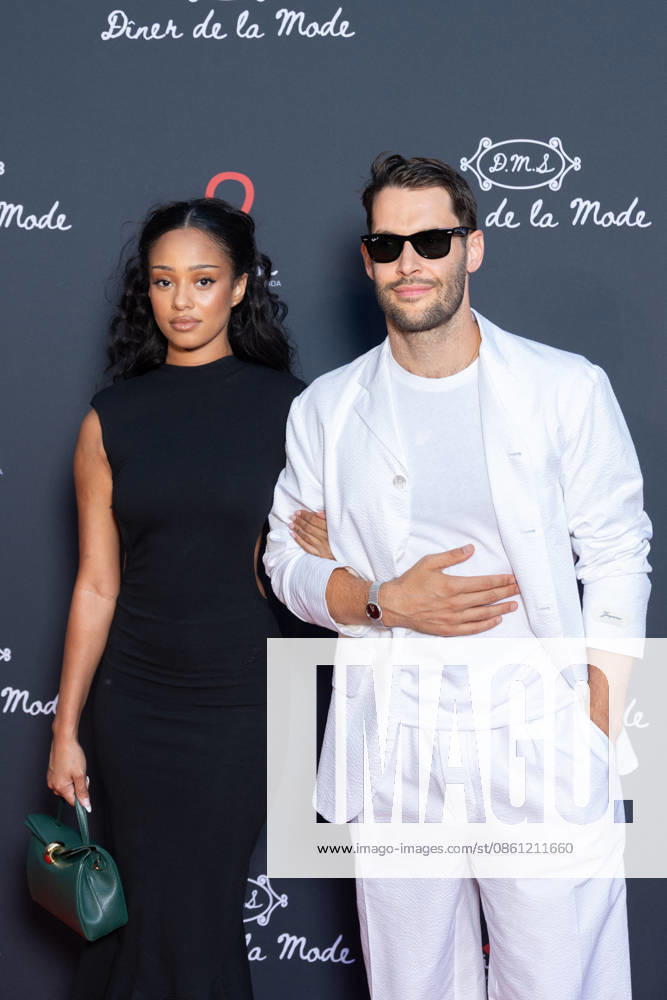 Sidaction Diner De La Mode NB Manon Meret, Simon Porte Jacquemus attends the Sidaction Diner de la Mode as part of Paris Fashion Week at Lycee Carnot on July 09, 2026 in Paris, France. Photo by Nasser Berzane ABACAPRESS.COM Paris France
