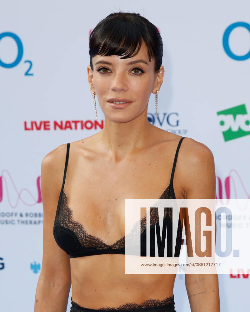 The Nordoff and Robbins O2 Silver Clef Awards held at Royal Albert Hall - Arrivals Lily Allen attending the Nordoff and Robbins O2 Silver Clef Awards held at the Royal Albert Hall, London London United Kingdom