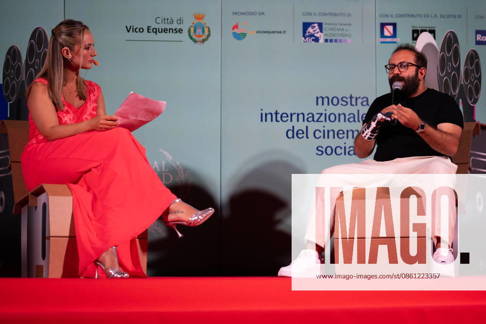 16th Social World Film Festival 2026 in Vico Equense, Italy - 08 Jul 2026 Roberta Scardola (L) and Fabio Balsamo (R) attend the 16th Social World Film Festival 2026 Vico Equense Italy