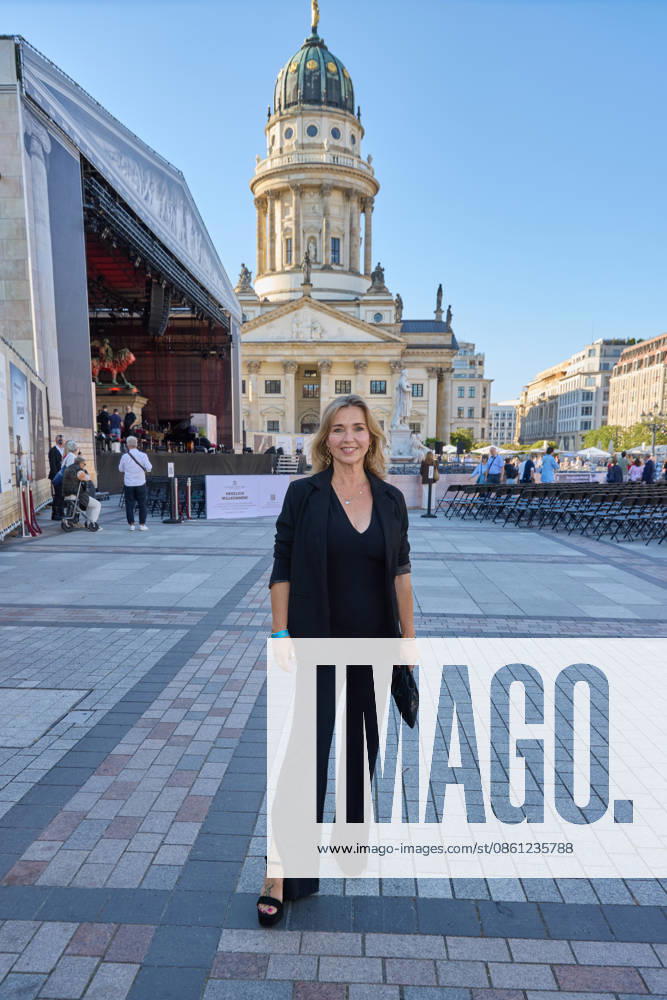 Tina Ruland - Eroeffnung des Classic Open Air auf dem Gendarmenmarkt in Berlin am 09.07.2026. Classic Open Air 2026