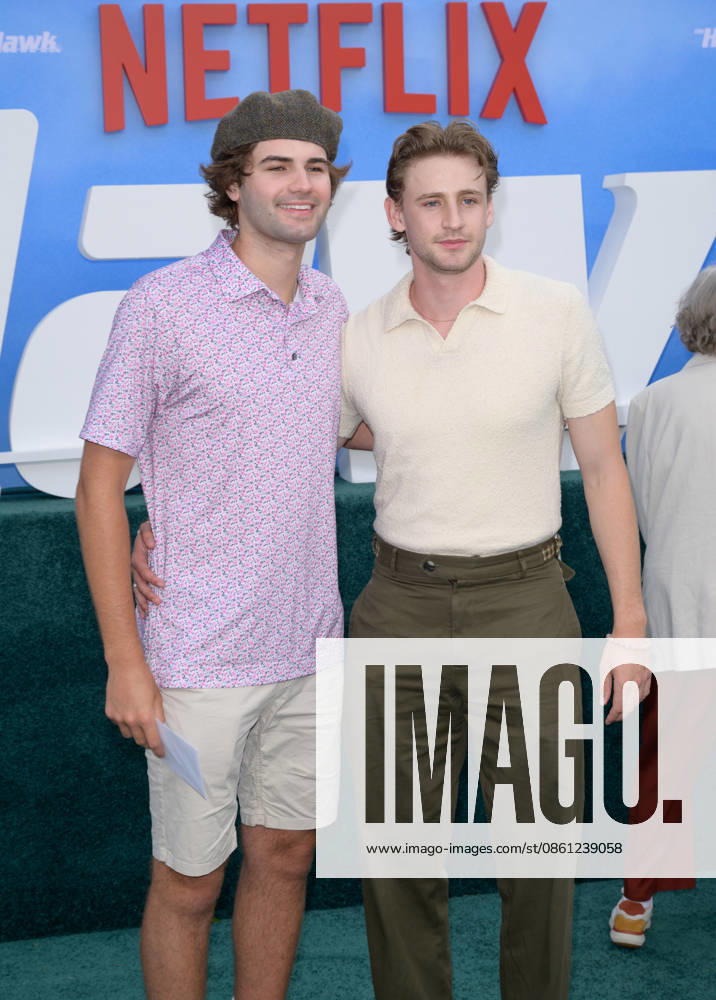 The Hawk Premiere - Los Angeles, USA LOS ANGELES, USA. July 09, 2026: Mathias Ferrell & Magnus Ferrell at the premiere for The Hawk at the Directors Village in Westwood. Los Angeles CA USA