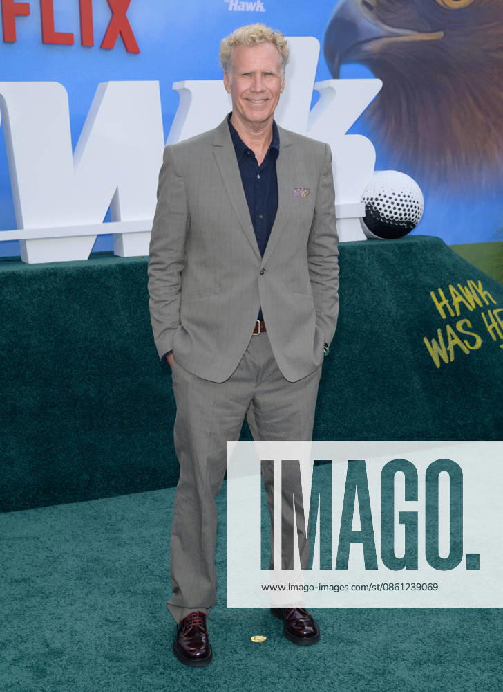 The Hawk Premiere - Los Angeles, USA LOS ANGELES, USA. July 09, 2026: Will Ferrell at the premiere for The Hawk at the Directors Village in Westwood. Los Angeles CA USA