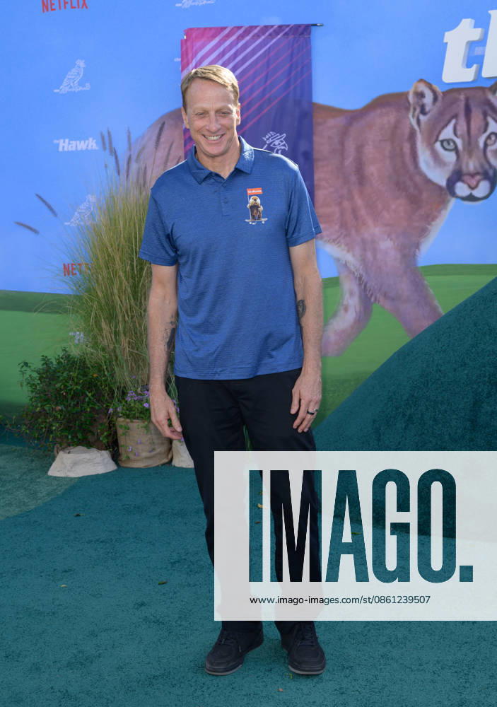 The Hawk Premiere - Los Angeles, USA LOS ANGELES, USA. July 09, 2026: Tony Hawk at the premiere for The Hawk at the Directors Village in Westwood. Los Angeles CA USA