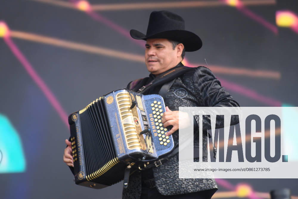 Los Tucanes de Tijuana Performs at BST Hyde Park, London, UK - Fri 10 Jul 2026 Accordian player Alfredo Gonzalez Gonzalez of Mexican band Los Tucanes de Tijuana performs on the Great Oak Stage at BST Hyde Park Festival in Hyde Park in London, England, UK on Friday 10 July 2026., Credit:Justin Ng Avalon UK, England, London, Hyde Park